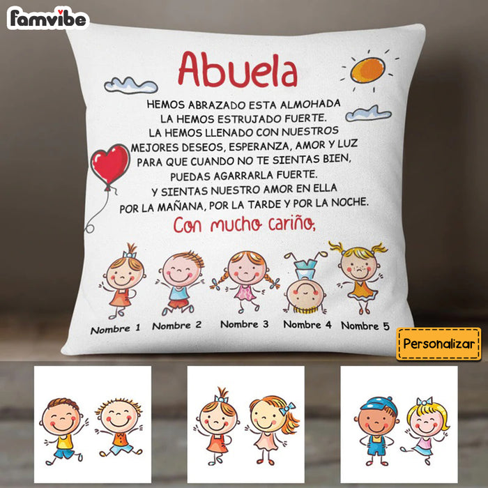 Personalized Grandma Spanish Abuela Pillow AP281 26O58 1