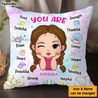 Personalized Gift For Granddaughter You Are Affirmation Pillow 32251 thumb 1