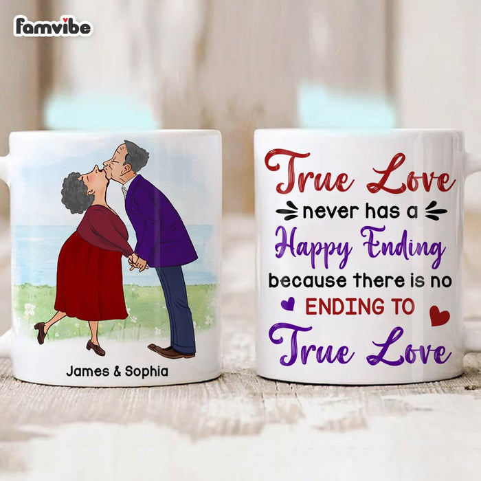 Personalized Couple Gift There Is No Ending To True Love Mug 31237 1