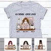 Personalized Coffee Lover Cat Mom T Shirt JR251 65O57 1