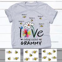 Personalized Grandma Mom Love T Shirt AP62 26O57 thumb 1