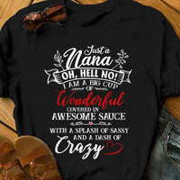 Nana Grandma Big Cup Of Wonderful T Shirt  DB1917 81O60 thumb 1