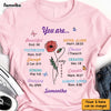 Personalized Christian Gift For Women You Are Bible Verse Shirt - Hoodie - Sweatshirt 29163 1