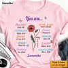 Personalized Christian Gift For Women You Are Bible Verse Shirt - Hoodie - Sweatshirt 29163