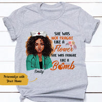 Personalized BWA Nurse Like A Bomb T Shirt AG111 27O58 thumb 1
