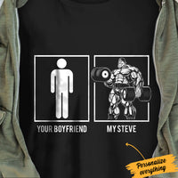 Personalized Gym Fitness Husband Boyfriend Son T Shirt JL11 81O34 thumb 1