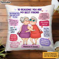 Personalized Gift Reasons You Are My Friend Pillow 31105 thumb 1