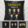 Personalized Dad Grandpa   Pillow MY111 81O34 1