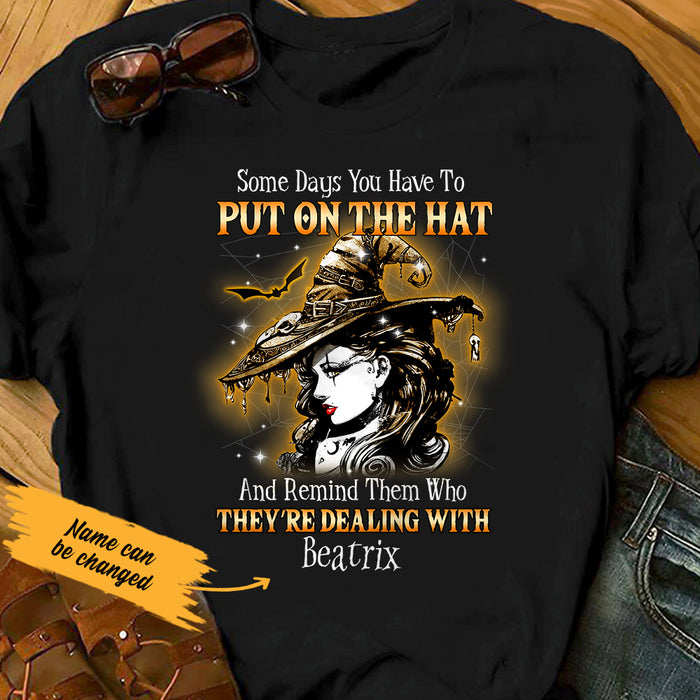 Personalized Witch Halloween T Shirt JL143 95O47 1