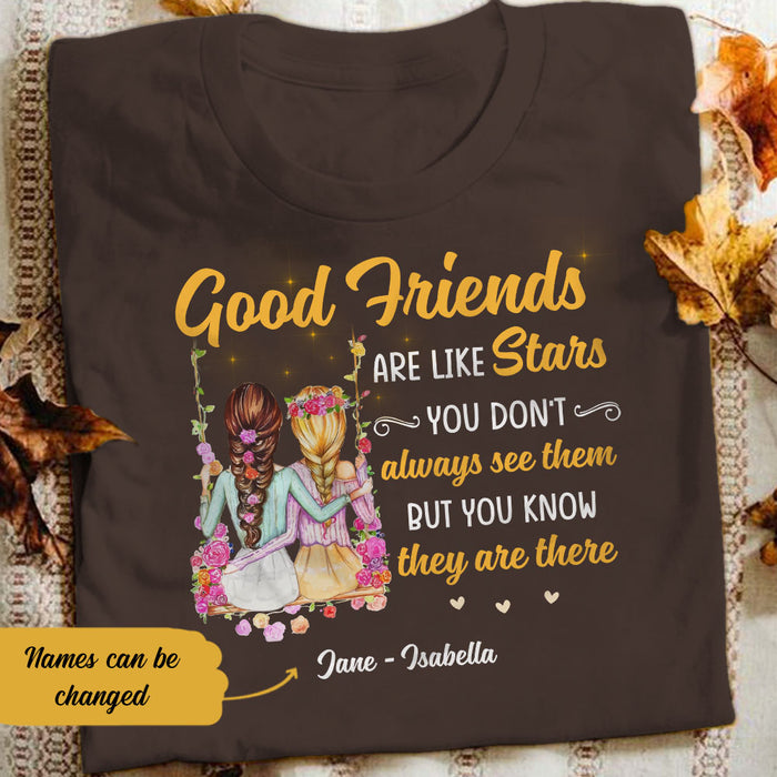 Personalized Girl Friends Like Star T Shirt AG71 67O58 1