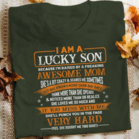 Awesome Mom Son T Shirt  DB241 81O36 thumb 1