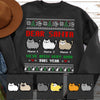Personalized Dear Santa Cat Sweatshirt NB261 85O58 1