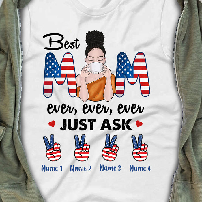 Personalized Mom Grandma T Shirt MY253 30O34 1