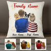 Personalized Dog Mom Dad Pillow JR261 95O36 (Insert Included) 1