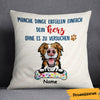 Personalized Dog Fill Your Heart German Hund Herz Pillow AP121 95O47 (Insert Included) 1