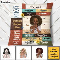 Personalized Inspirational Gift For Daughter You Are Pillow 30776 thumb 1