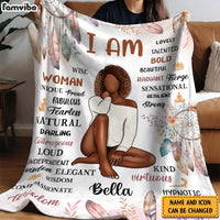 Personalized Gift For Daughter I Am Blanket 31347 thumb 1