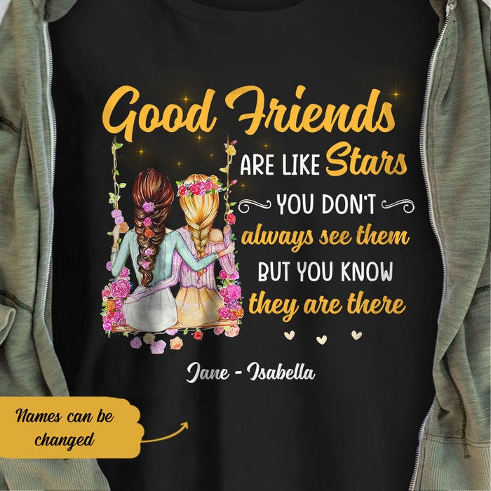 Personalized Girl Friends Like Star T Shirt AG71 67O58 1