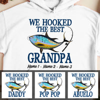 Personalized Fishing Dad   Hoodie MY271 65O36 thumb 1
