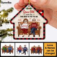 Personalized Gift For Couple Grow Old With Me Ornament 30019 thumb 1