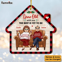 Personalized Gift For Couple Grow Old With Me Ornament 30019 thumb 1