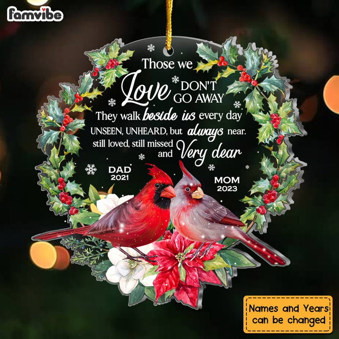 Personalized Christmas Memorial Cardinal Ornament 30026 1