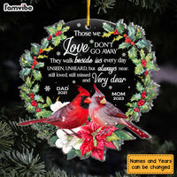 Personalized Christmas Memorial Cardinal Ornament 30026 thumb 1
