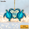 Personalized Gift Turtle Couple You Forever Be My Always Ornament 30036 1