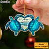 Personalized Gift Turtle Couple You Forever Be My Always Ornament 30036 1