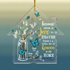 Personalized Memorial Butterfly Someone We Love Is In Heaven Ornament 30041 1