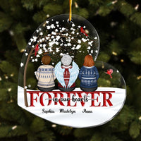 Personalized Memorial Gift For Lost Of Friend Heart Ornament 30048 thumb 1