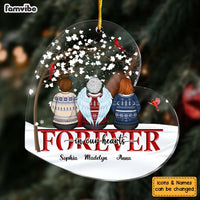 Personalized Memorial Gift For Lost Of Friend Heart Ornament 30048 thumb 1