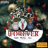 Personalized Memorial Gift For Lost Of Friend Heart Ornament 30048 thumb 1