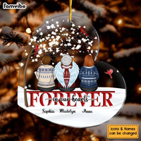 Personalized Memorial Gift For Lost Of Friend Heart Ornament 30048 thumb 1