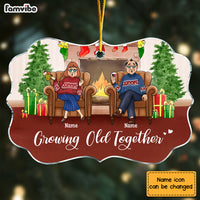 Personalized Gift For Old Couple Growing Old Together Benelux Ornament 30069 thumb 1