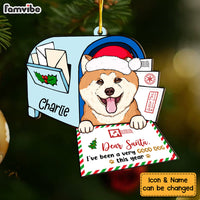 Personalized Christmas Gift I've Been A Very Good Dog Ornament 30072 thumb 1