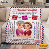 Personalized Daughter Inspirational Today Is A Good Day Blanket 30080 1