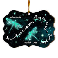 Personalized Gift Memorial Dragonfly Those We Love Benelux Ornament 30084 thumb 1