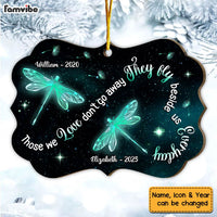 Personalized Gift Memorial Dragonfly Those We Love Benelux Ornament 30084 thumb 1