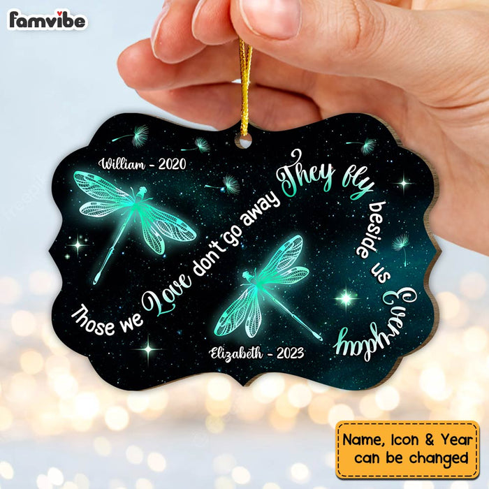 Personalized Gift Memorial Dragonfly Those We Love Benelux Ornament 30084 1