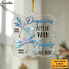 Personalized Memorial Dragonfly Angels Are Near Ornament 30093 1