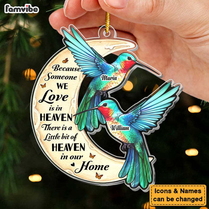 Always Loved Never Forgotten In loving memory memorial oval vinyl decal  hummingbird Qty. Discounts