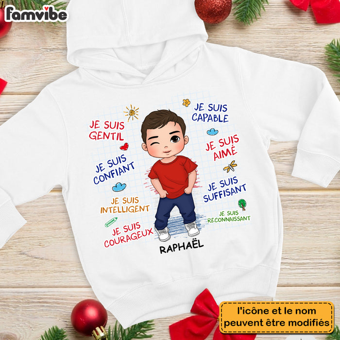 Personalized Gift For Grandson French Je Suis Kid T Shirt - Kid Hoodie - Kid Sweatshirt 30103 1