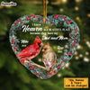 Personalized Heaven Is A Beautiful Place 2 Layered Mix Ornament 30108 1