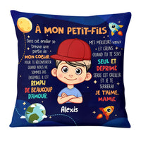 Personalized Gift For Grandson Granddaughter French Hug This Pillow 30109 thumb 1