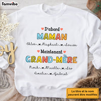 Personalized Gift For Grandma French Grand-mère Shirt - Hoodie - Sweatshirt 30113 thumb 1