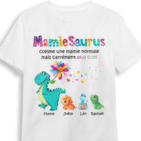 Personalized Gift For Grandma French Mamiesaurus Shirt - Hoodie - Sweatshirt 30119 thumb 1