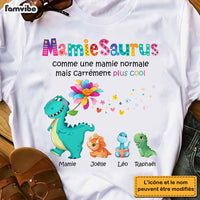 Personalized Gift For Grandma French Mamiesaurus Shirt - Hoodie - Sweatshirt 30119 thumb 1