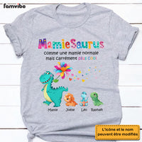 Personalized Gift For Grandma French Mamiesaurus Shirt - Hoodie - Sweatshirt 30119 thumb 1