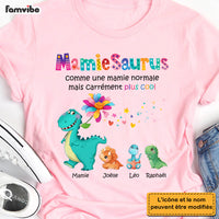 Personalized Gift For Grandma French Mamiesaurus Shirt - Hoodie - Sweatshirt 30119 thumb 1